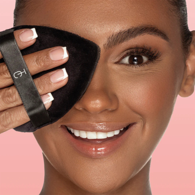 Набір вельветових пухівок Trigwell Cosmetics Velvet Powder Puff (2 шт)